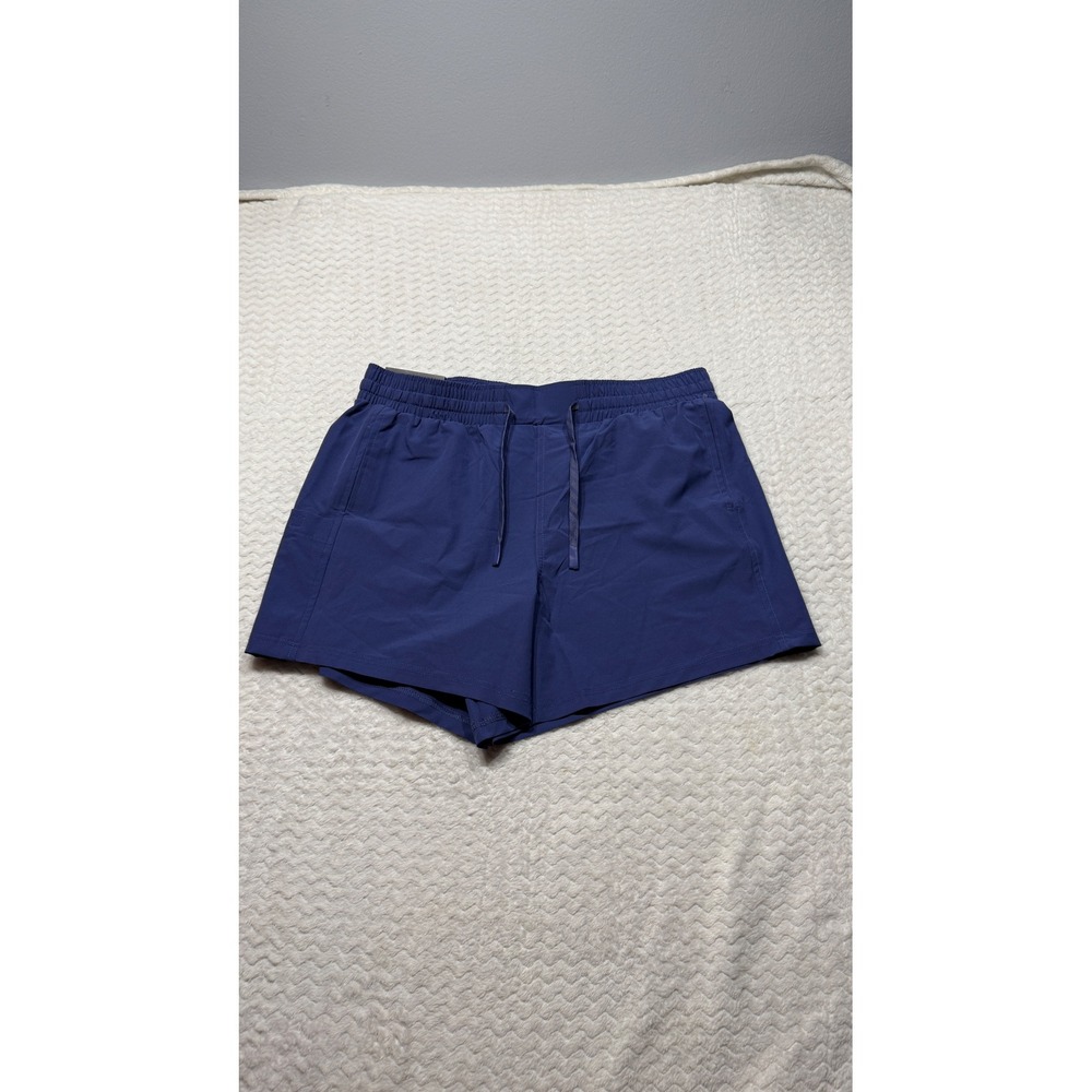 Swiss Alps Dalia Casual Shorts Mens Large Navy Ripstop Stretch Hiking Active